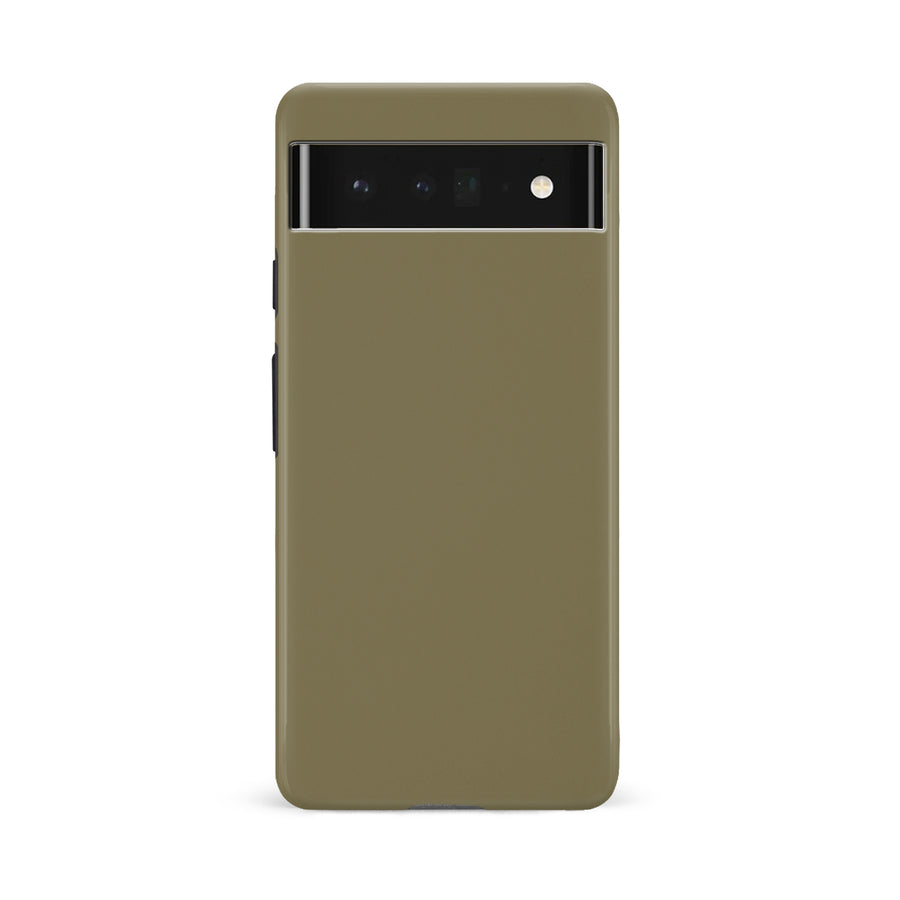 Google Pixel 6A Leafy Palm Colour Trend Phone Case