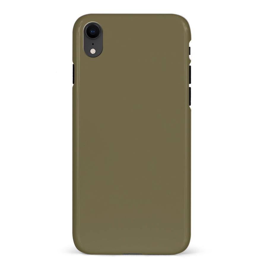 iPhone XR Leafy Palm Colour Trend Phone Case