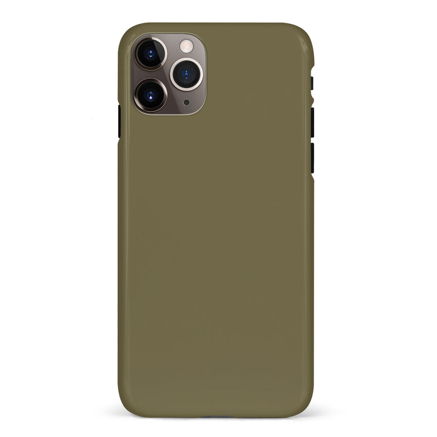 iPhone 11 Pro Max Leafy Palm Colour Trend Phone Case