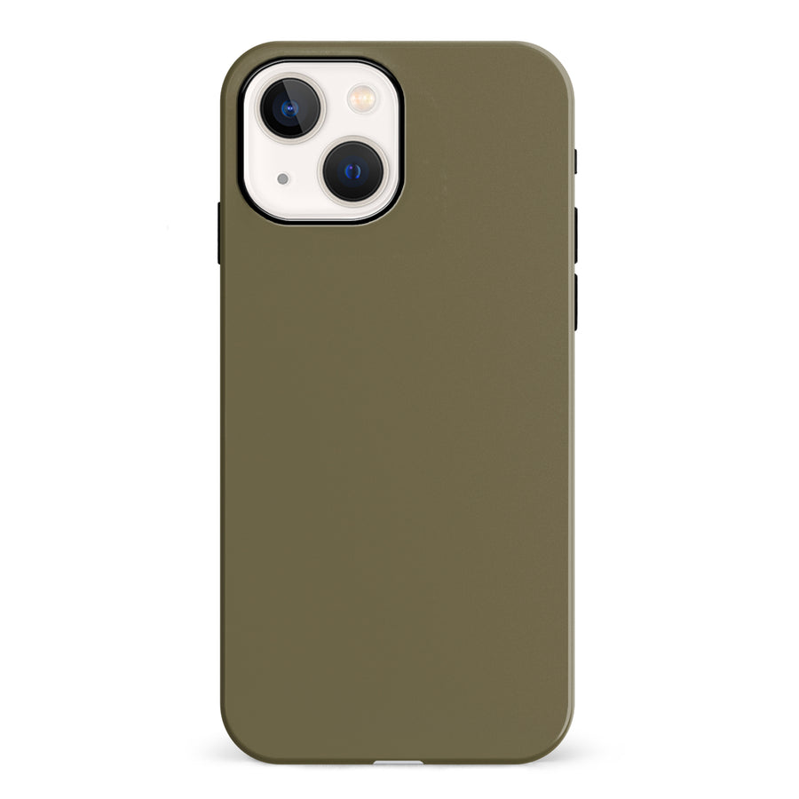 iPhone 13 Leafy Palm Colour Trend Phone Case