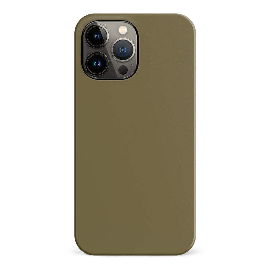 iPhone 13 Pro Max Leafy Palm Colour Trend Phone Case