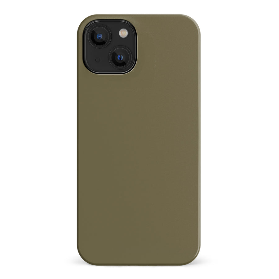 iPhone 14 Leafy Palm Colour Trend Phone Case