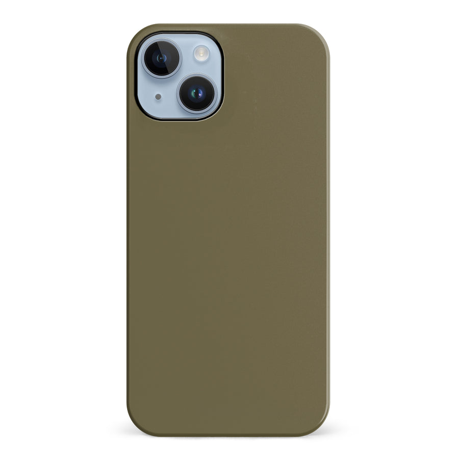 iPhone 14 Plus Leafy Palm Colour Trend Phone Case
