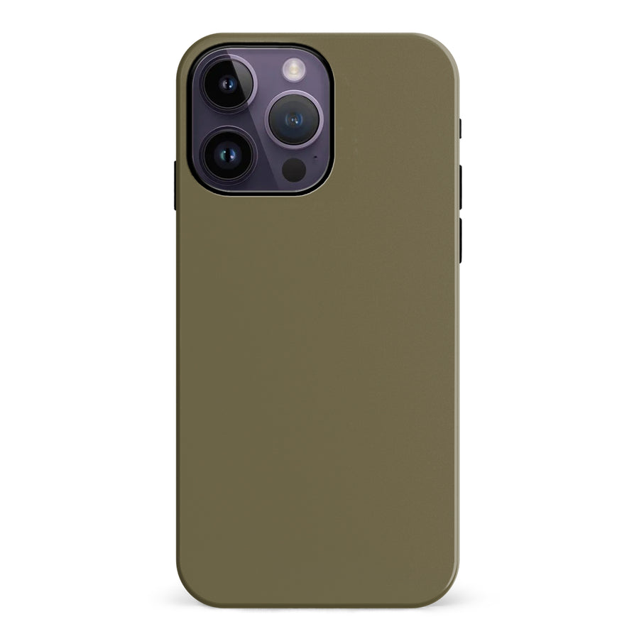 iPhone 14 Pro Max Leafy Palm Colour Trend Phone Case
