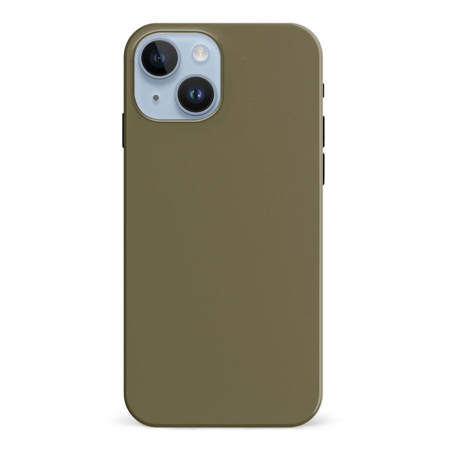 iPhone 15 Leafy Palm Colour Trend Phone Case