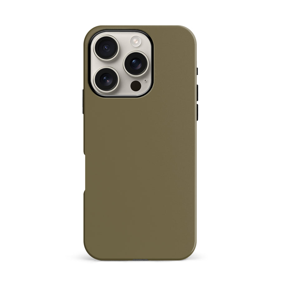 iPhone 16 Pro Leafy Palm Colour Trend Phone Case