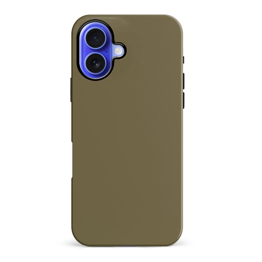 iPhone 16 Plus Leafy Palm Colour Trend Phone Case