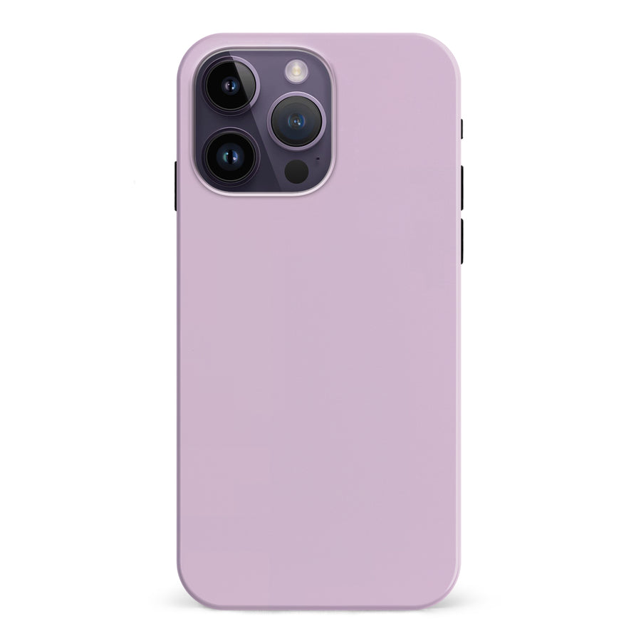 iPhone 15 Pro Lilac Flow Colour Trend Phone Case