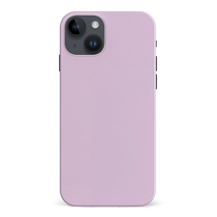 iPhone 15 Plus Lilac Flow Colour Trend Phone Case