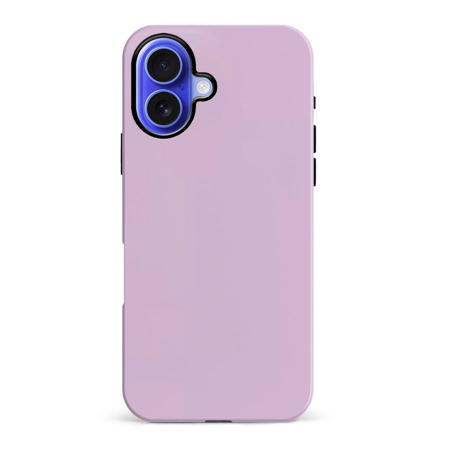 iPhone 16 Plus Lilac Flow Colour Trend Phone Case