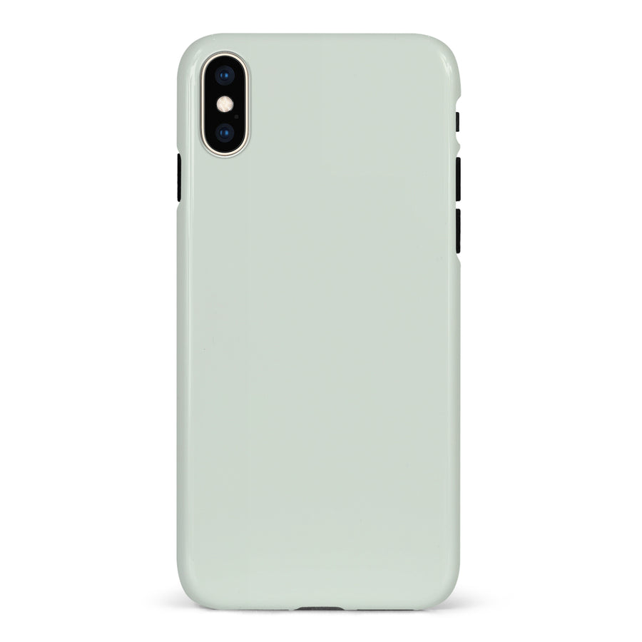 iPhone XS Max Mint Mist Colour Trend Phone Case