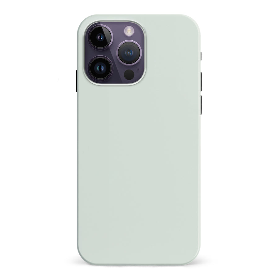 iPhone 15 Pro Mint Mist Colour Trend Phone Case