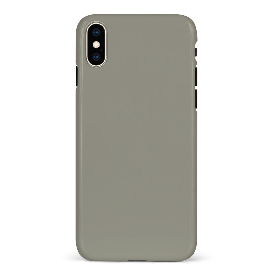 iPhone XS Max Pewter Prize Colour Trend Phone Case