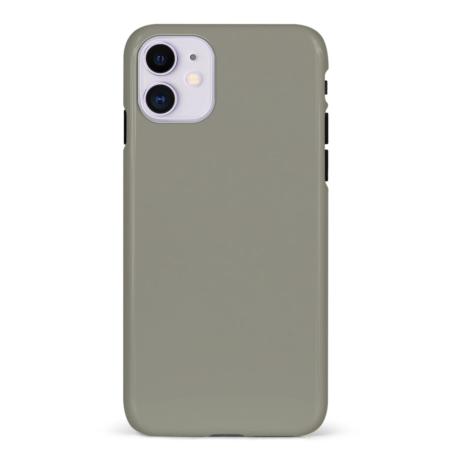 iPhone 11 Pewter Prize Colour Trend Phone Case