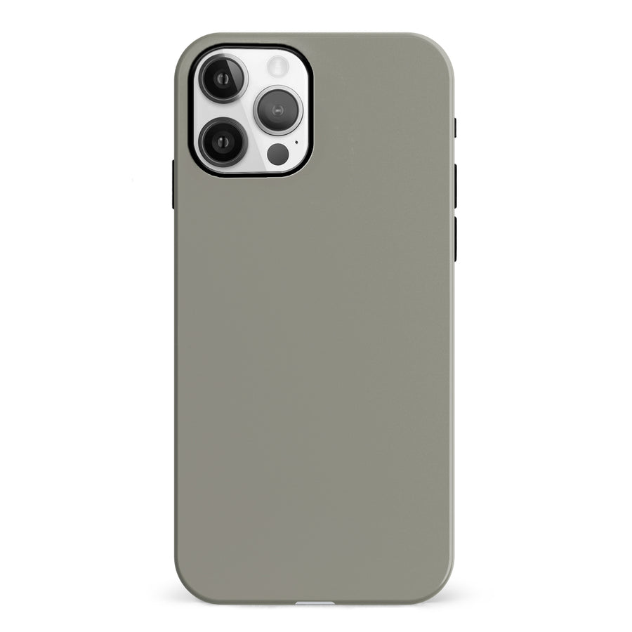 iPhone 12 Pewter Prize Colour Trend Phone Case