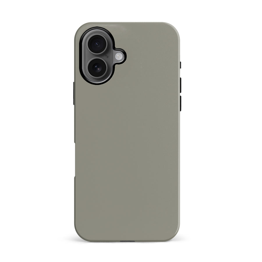 iPhone 16 Pewter Prize Colour Trend Phone Case