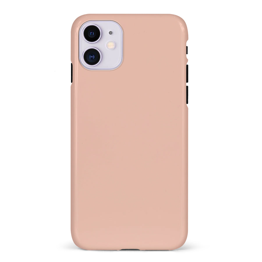 iPhone 11 Teacup Rose Colour Trend Phone Case