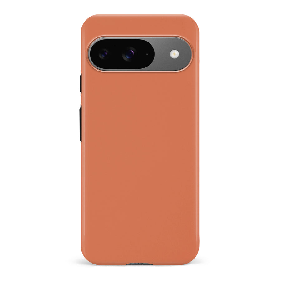 Google Pixel 9 Terracotta Topaz Colour Trend Phone Case