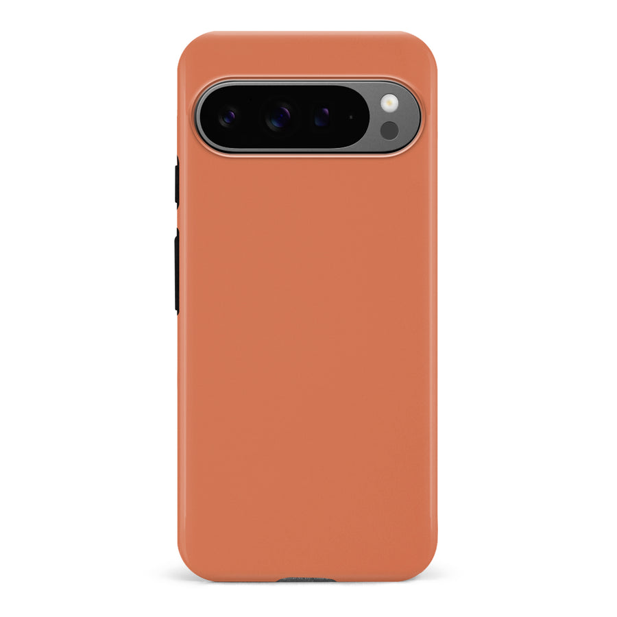 Google Pixel 9 Pro Terracotta Topaz Colour Trend Phone Case