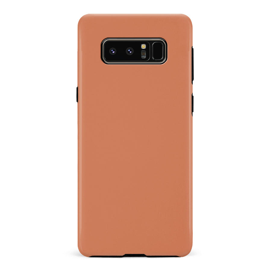 Samsung Galaxy Note 8 Terracotta Topaz Colour Trend Phone Case