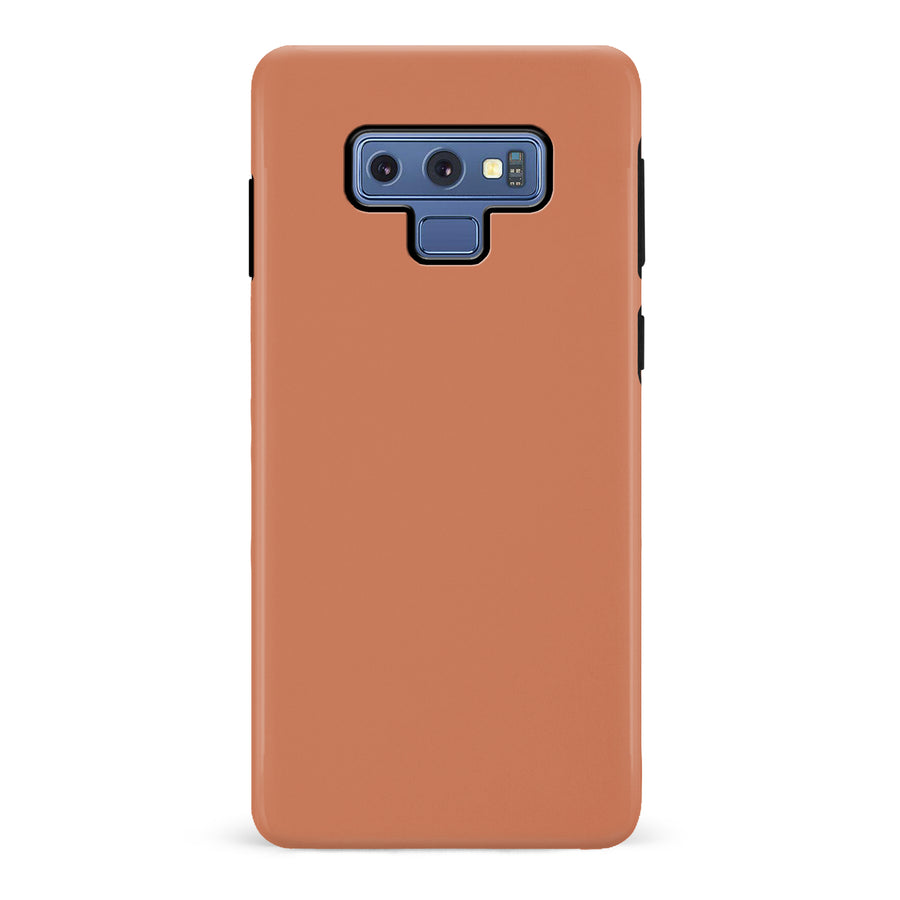 Samsung Galaxy Note 9 Terracotta Topaz Colour Trend Phone Case
