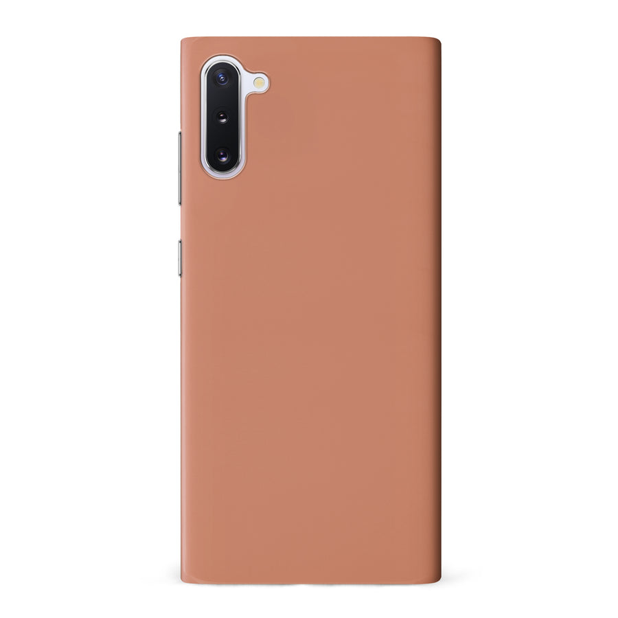 Samsung Galaxy Note 10 Terracotta Topaz Colour Trend Phone Case