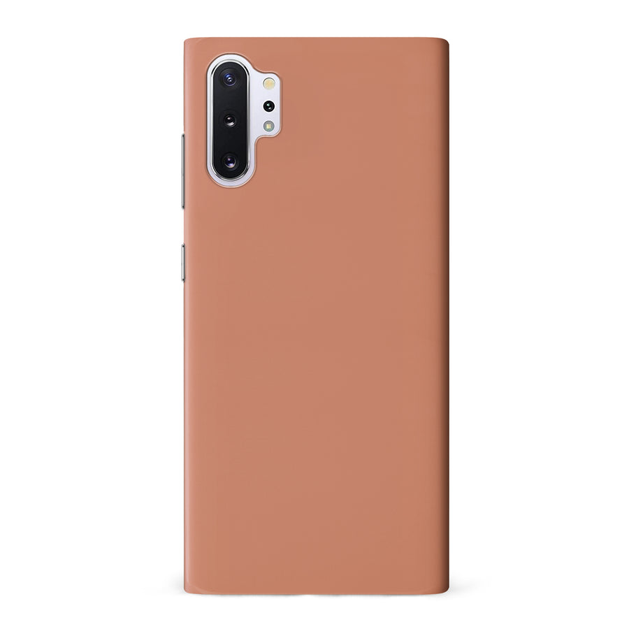Samsung Galaxy Note 10 Plus Terracotta Topaz Colour Trend Phone Case