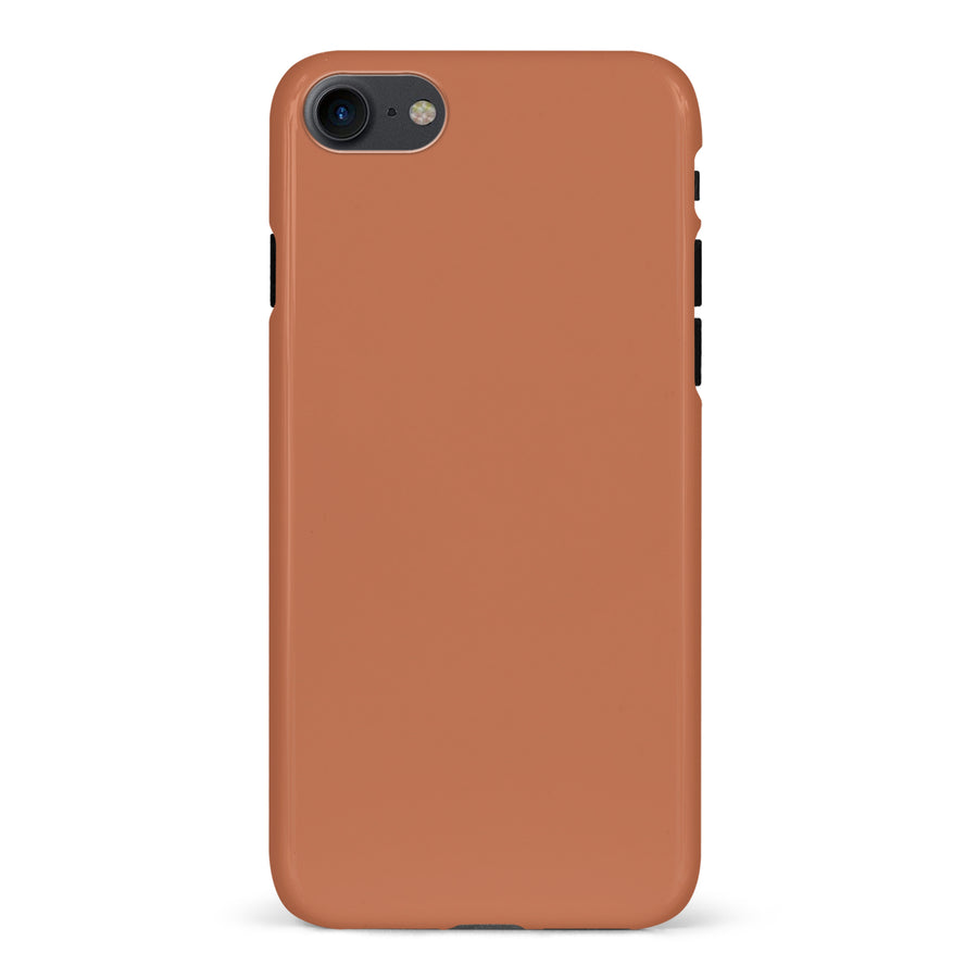 iPhone 7/8/SE Terracotta Topaz Colour Trend Phone Case
