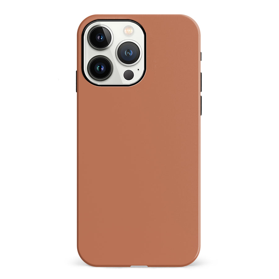 iPhone 13 Pro Terracotta Topaz Colour Trend Phone Case