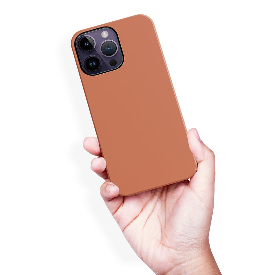 iPhone 14 Pro Max Terracotta Topaz Colour Trend Phone Case