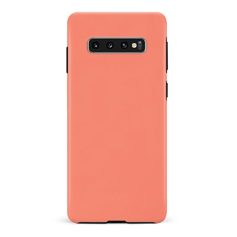 Samsung Galaxy S10 Tigerlily Plum Colour Trend Phone Case