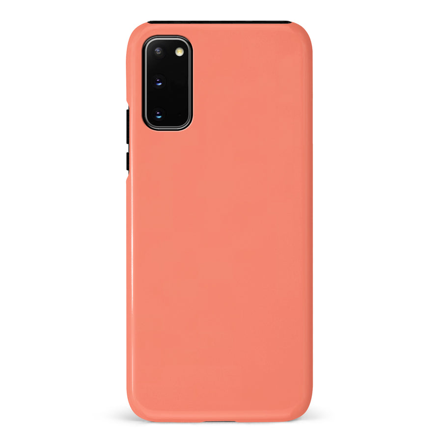 Samsung Galaxy S20 Tigerlily Plum Colour Trend Phone Case