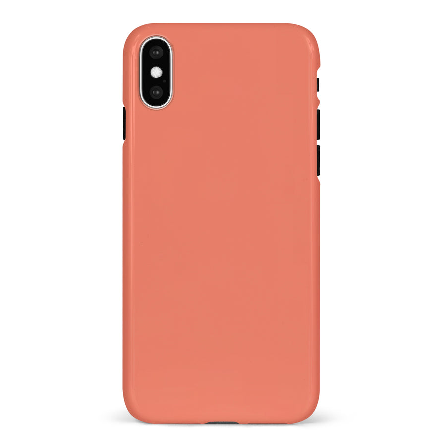 iPhone X/XS Tigerlily Plum Colour Trend Phone Case