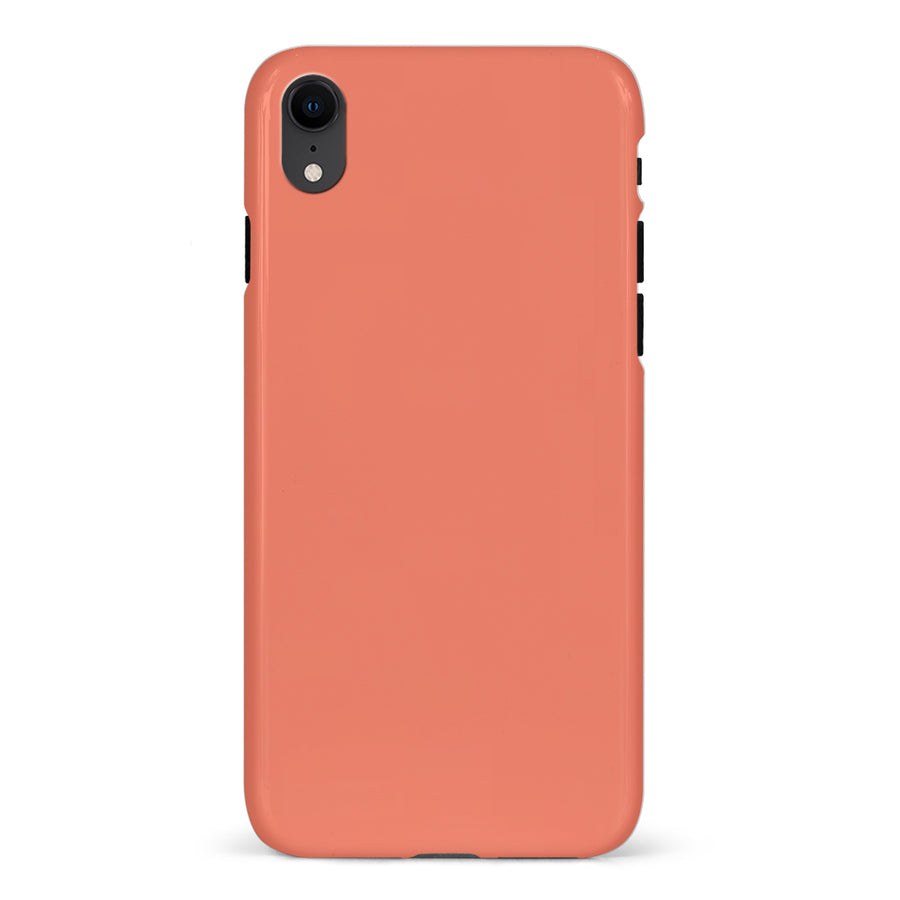 iPhone XR Tigerlily Plum Colour Trend Phone Case
