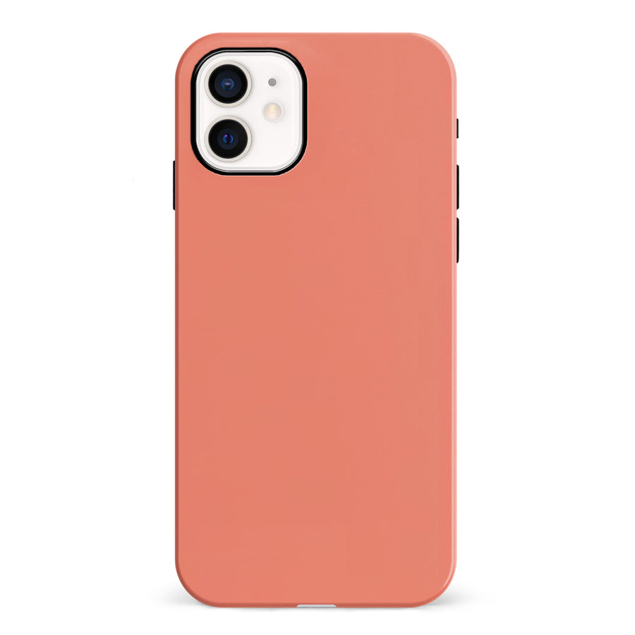 iPhone 12 Mini Tigerlily Plum Colour Trend Phone Case