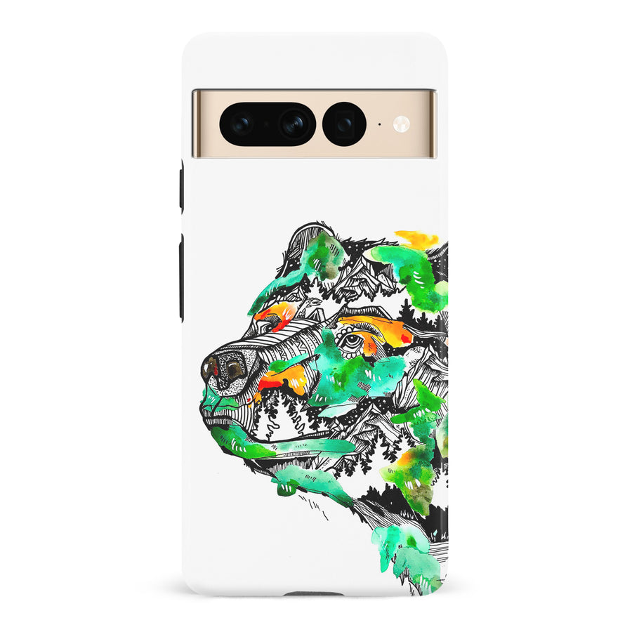 Google Pixel 7 Pro Kate Zessel - Bear Cub Phone Case