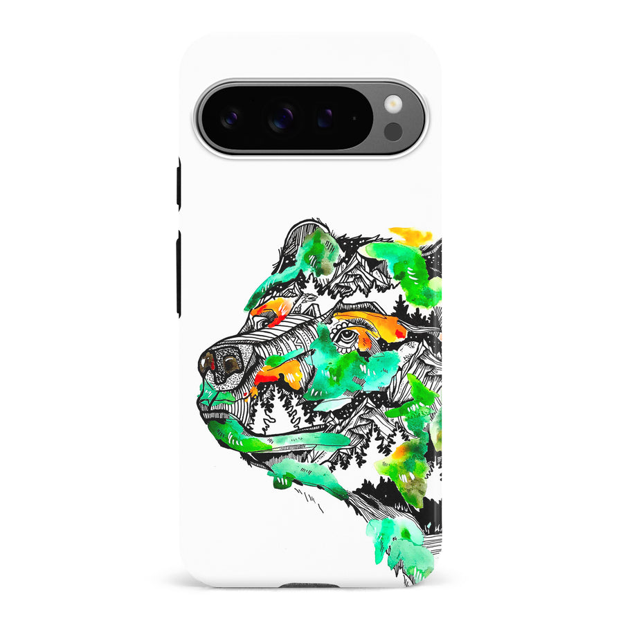 Google Pixel 9 Pro Kate Zessel - Bear Cub Phone Case