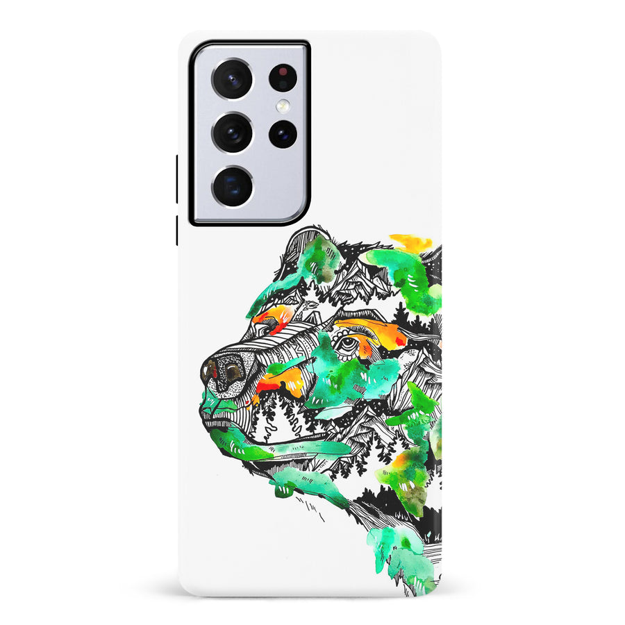 Samsung Galaxy S21 Ultra Kate Zessel - Bear Cub Phone Case