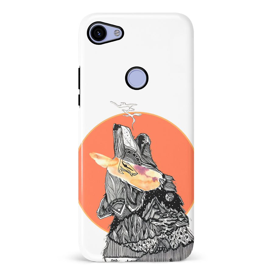 Google Pixel 3A XL Kate Zessel - Blood Moon Wolf
