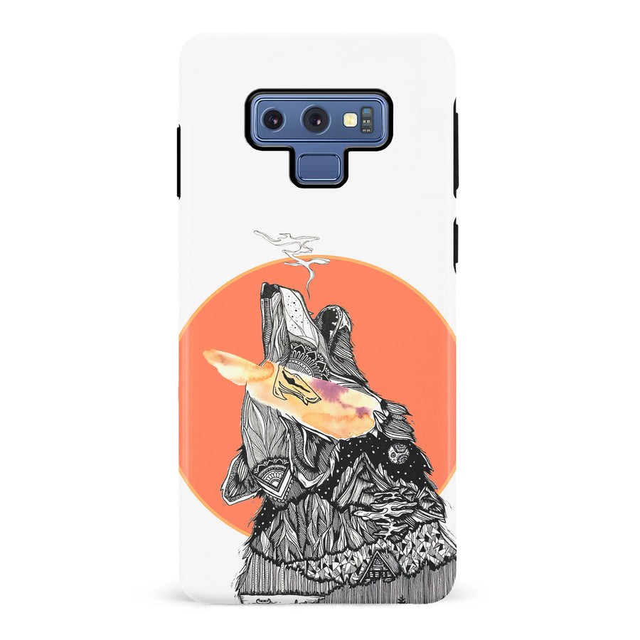 Samsung Galaxy Note 9 Kate Zessel - Blood Moon Wolf