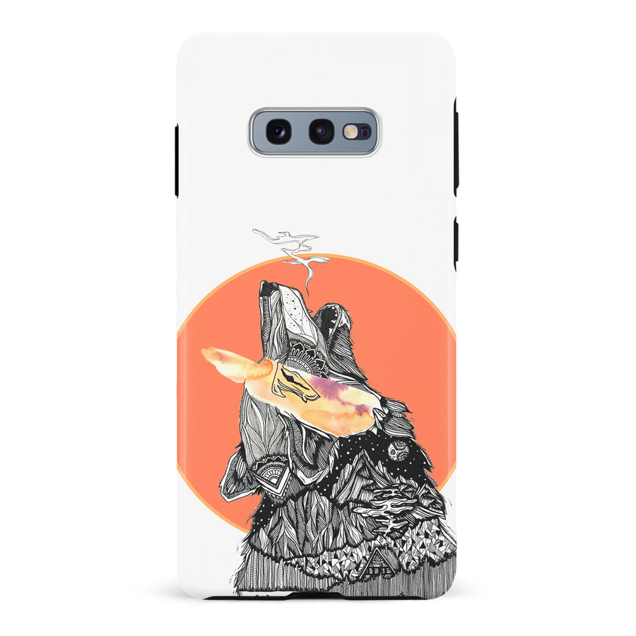 Samsung Galaxy S10e Kate Zessel - Blood Moon Wolf