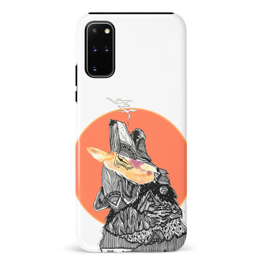 Samsung Galaxy S20 Plus Kate Zessel - Blood Moon Wolf