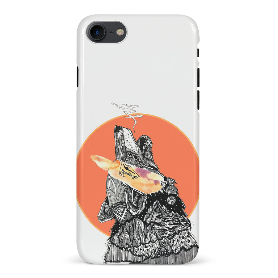 iPhone 7/8/SE Kate Zessel - Blood Moon Wolf