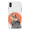 iPhone X/XS Kate Zessel - Blood Moon Wolf