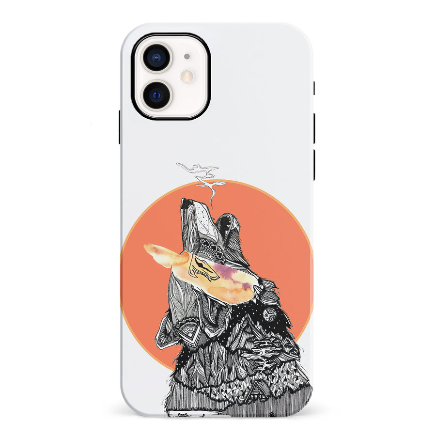iPhone 12 Mini Kate Zessel - Blood Moon Wolf
