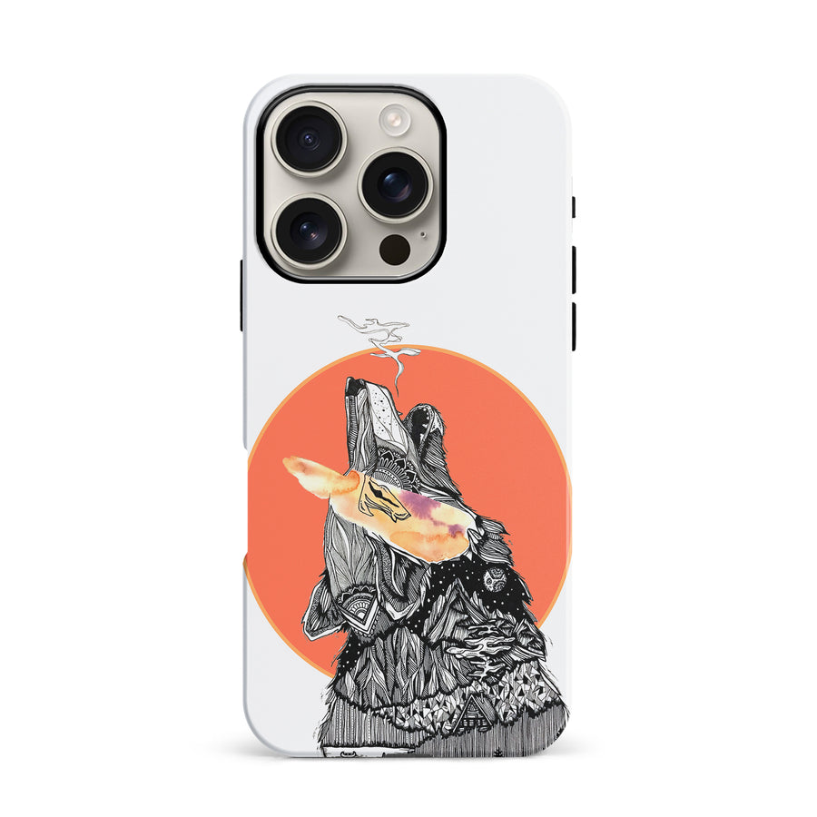iPhone 16 Pro Kate Zessel - Blood Moon Wolf