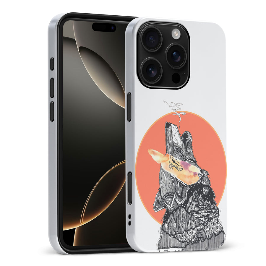 iPhone 16 Pro Max Kate Zessel - Blood Moon Wolf