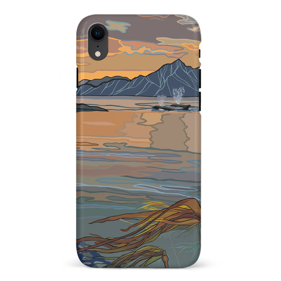 iPhone XR Kate Zessel - Britania Beach Phone Case