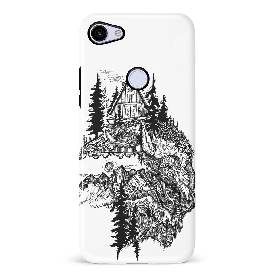 Google Pixel 3A Kate Zessel - Buffalo Home Phone Case