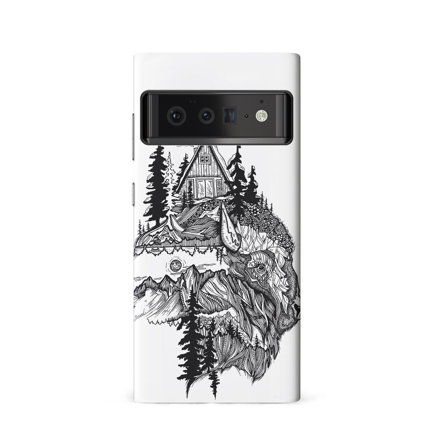 Google Pixel 6 Kate Zessel - Buffalo Home Phone Case